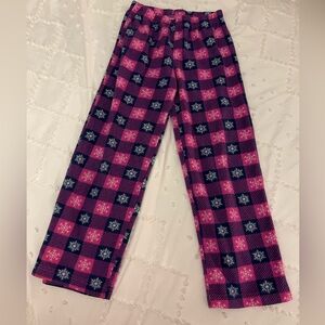 Girls fleece pajama pants | M